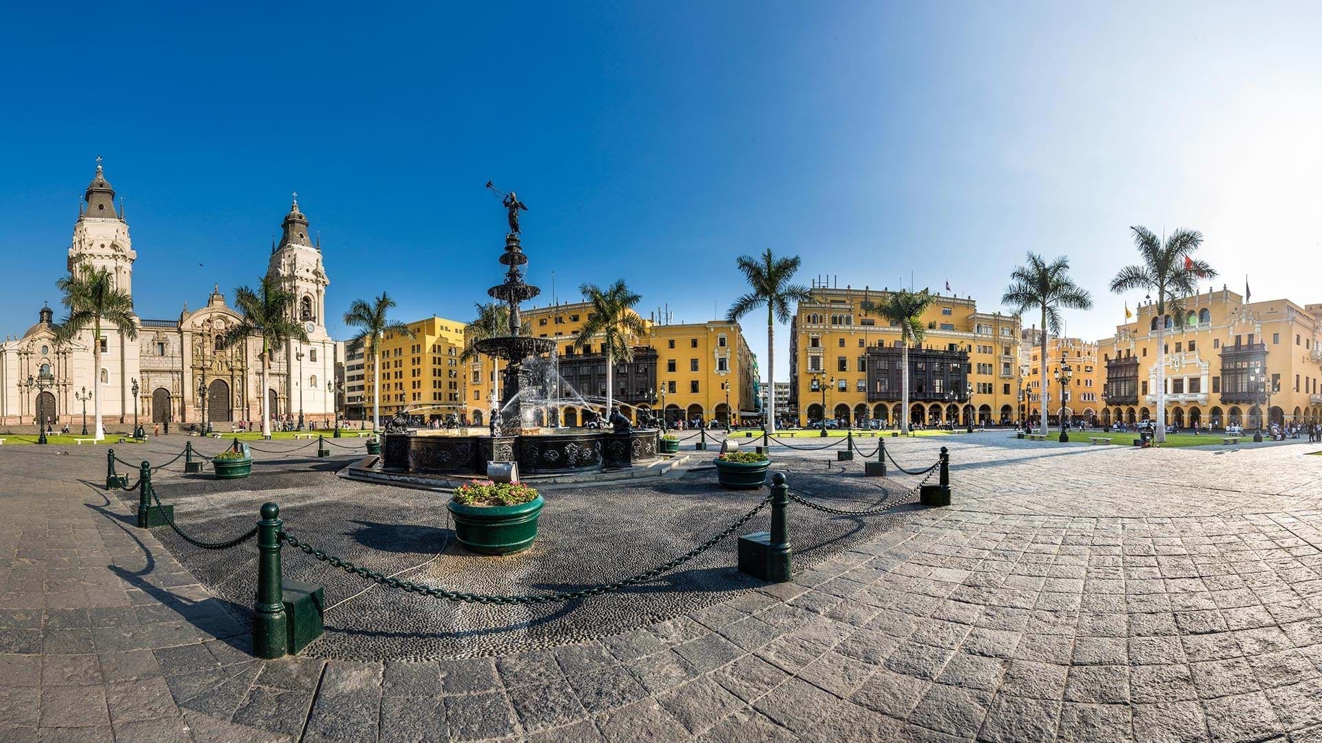 Plaza Mayor, historisch centrum van Lima
